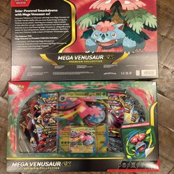 2025 Pokémon Mega Evolution Venusaur ex Premium Collection