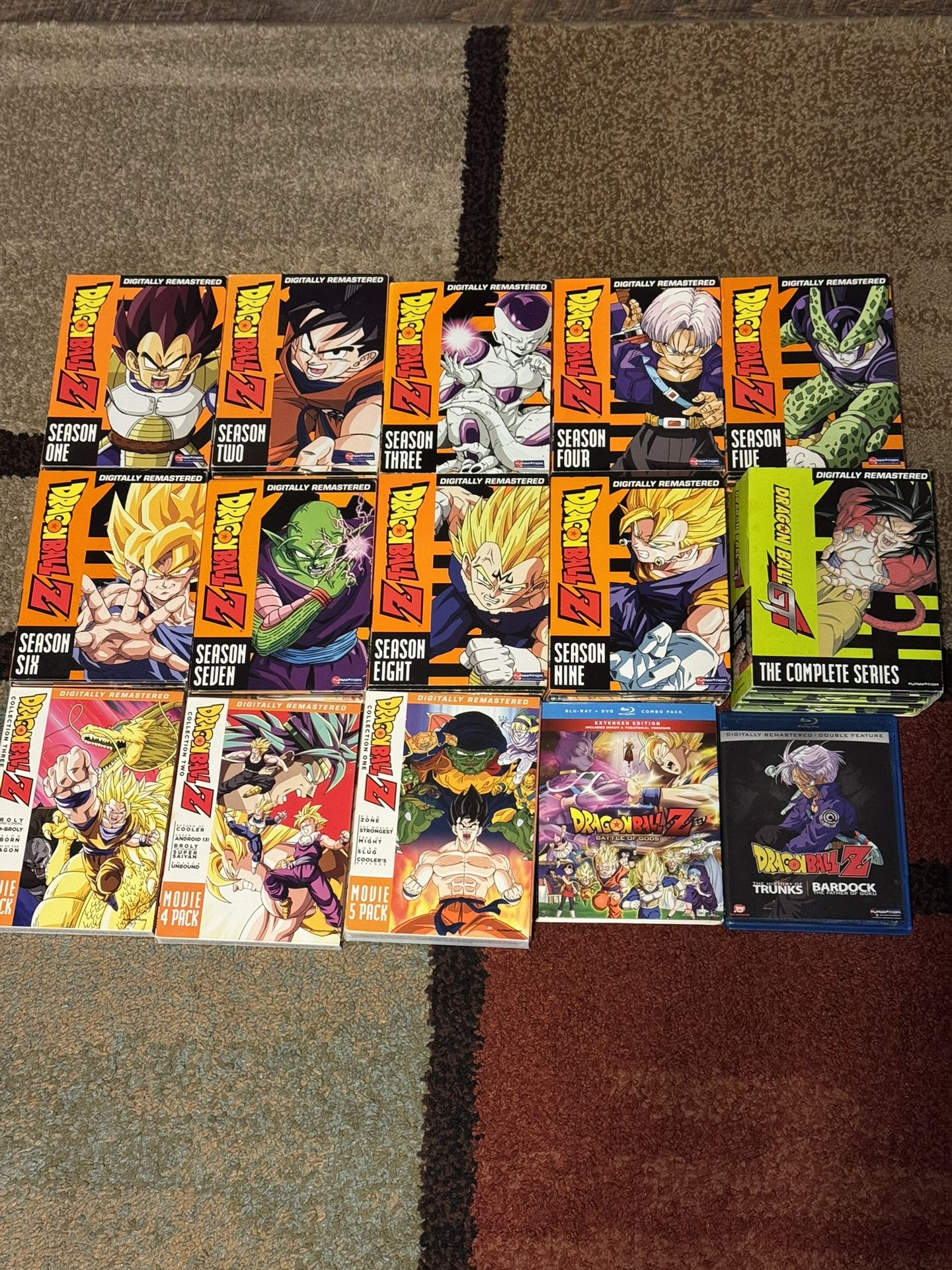 Dragon Ball Z Complete Set (DVD) + GT And Movies