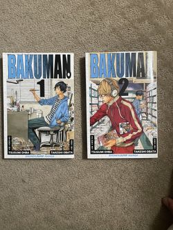 Bakuman Manga Volumes 1 and 2