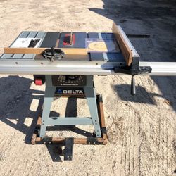 Delta belt sale driven table saw