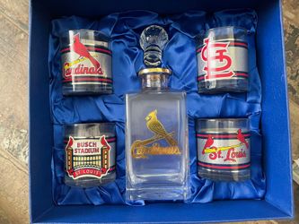 Cardinals Decanter Set