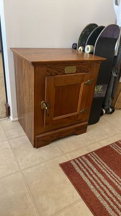 Wood Side Table / Night Stand
