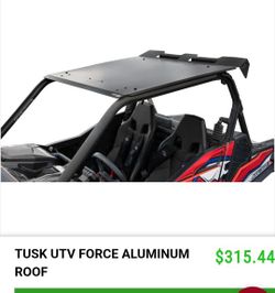 CAN-AM Commander , Maverick - BRAND NEW TUSK Force Aluminum Roof w/ Spoiler