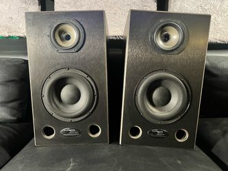 Pelonis 4288 MKII Studio Monitor Pair + Amp