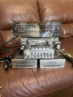 Pioneer KPX 9000 Radio CD7 Equalizer GM40 AMPs 2