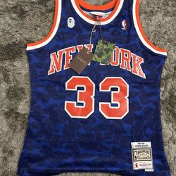 BAPE x Mitchell & Ness New York