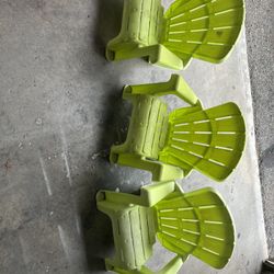 3 Little Tykes Chairs 