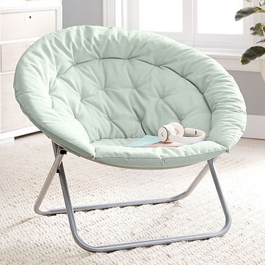 Pottery Barn Teen / Kids Hang a Round Chair - Hang-A-Round Chair In Sea Mint Green