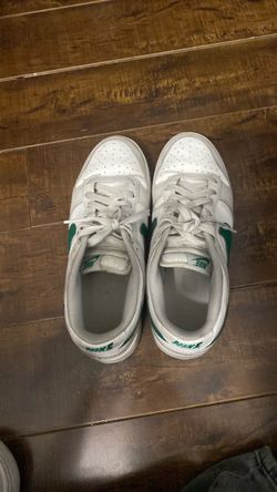Nike Dunk Low White Green Sneakers