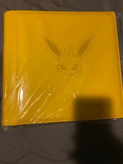 Jolteon Pokemon Trading Card Binder
