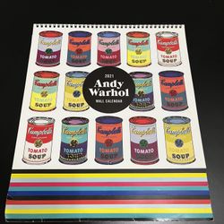 Andy Warhol 2021 Wall Calendar — 12 Art Prints / Posters — Pop Art Décor