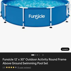 Rounded 12 x 30 Pool