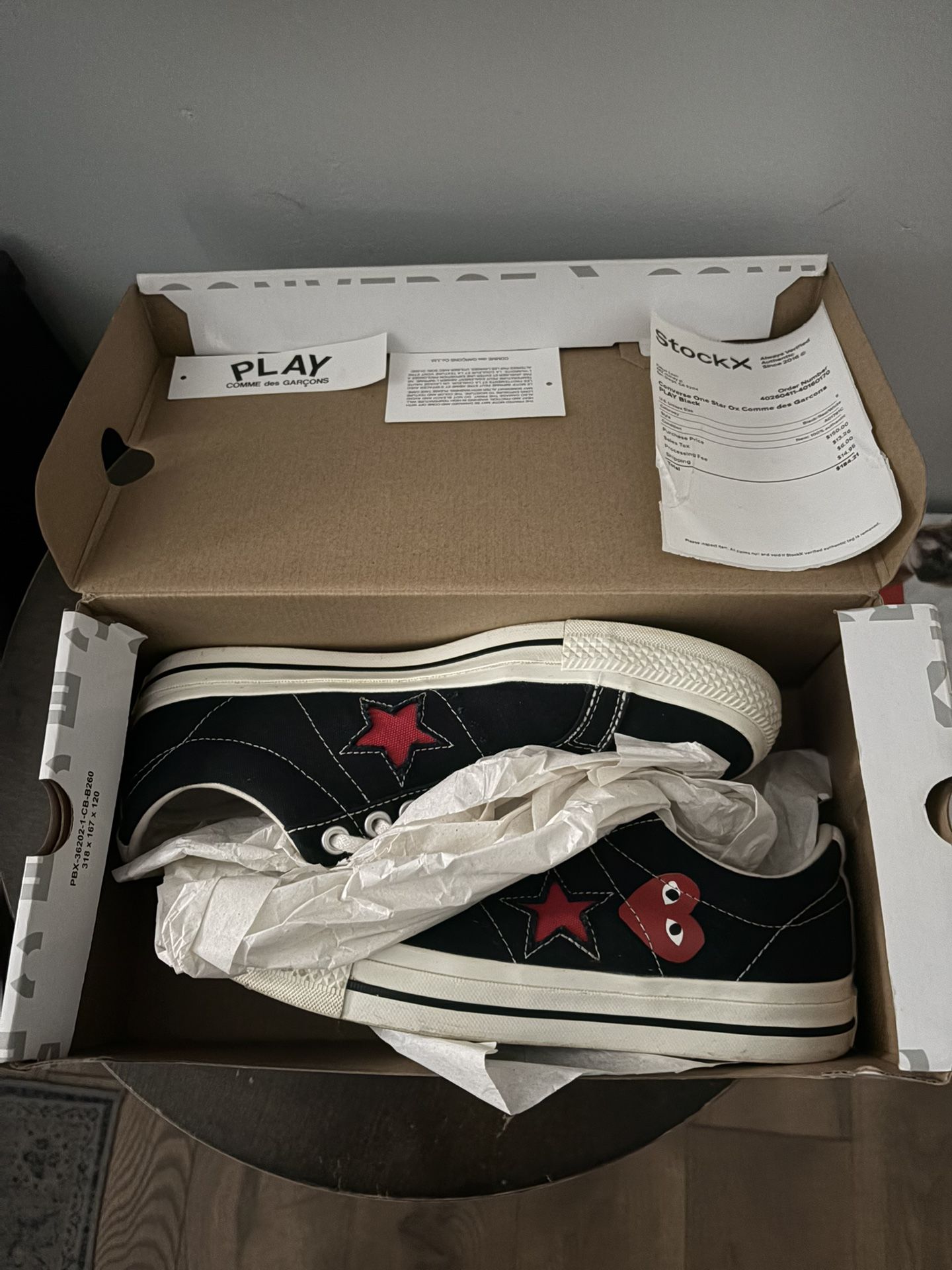 CDG Converse One Star 