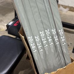 Basic Dust Filter  6 Packs 20x 24 X1 
