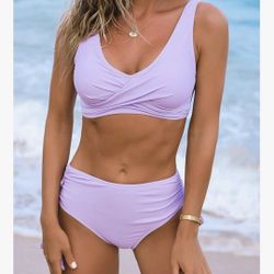 Fanuerg Bikini Set Purple 