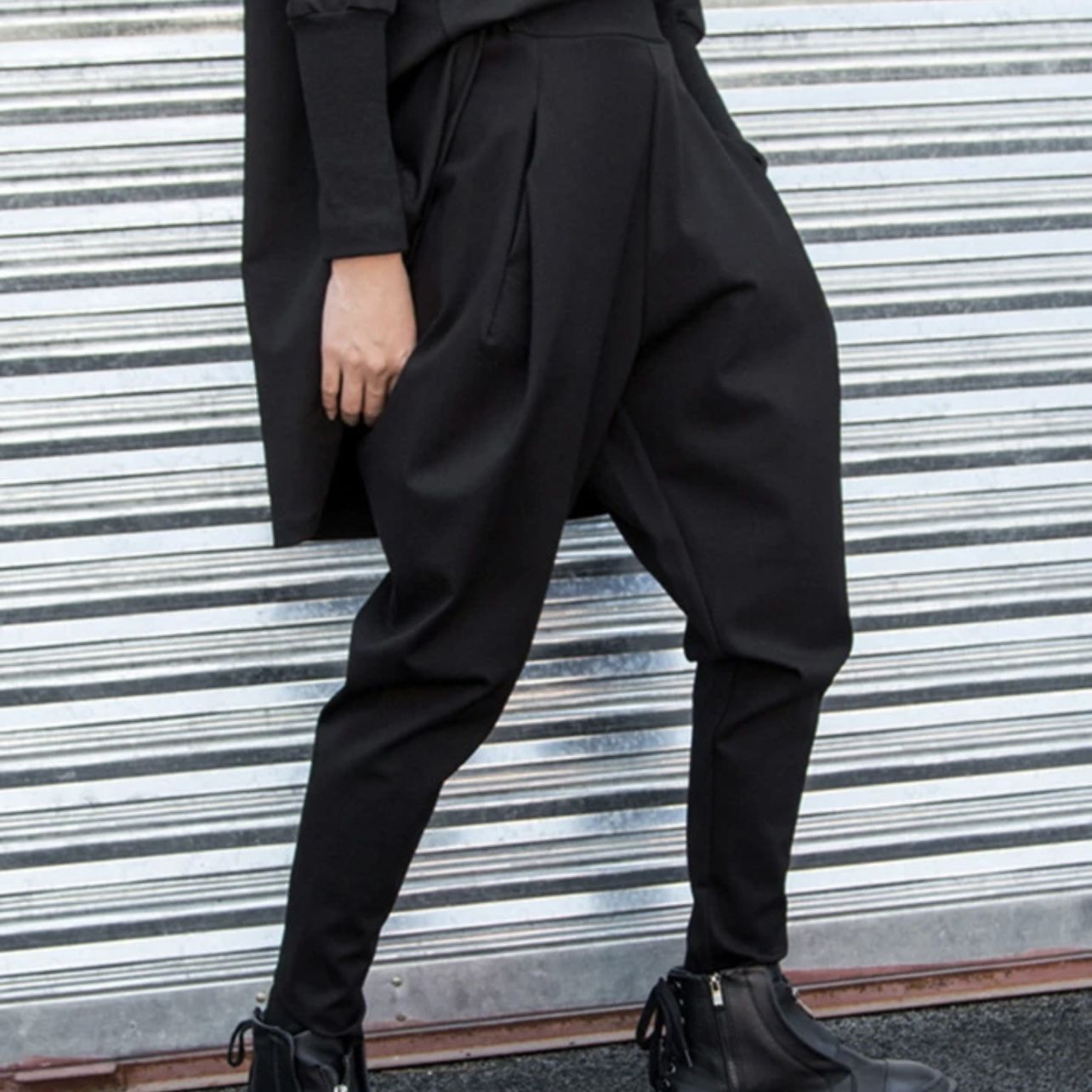 High Waist Harem Pants Joggers Track Pants Cargo Pants Slim Loose Long trousers