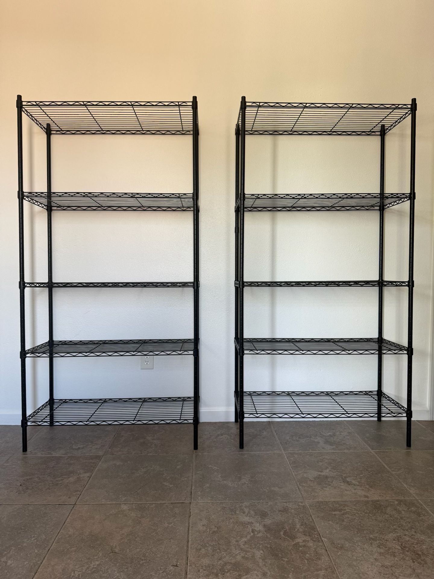 Black Wire Food Safe Kitchen/storage Shelves