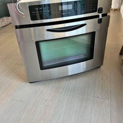 Jenn Air Stainless Wall Oven! Cheap Tonight!