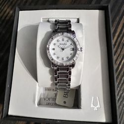 Bulova Mother Of Pearl Watch