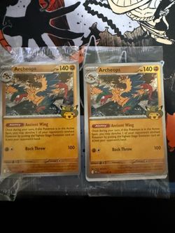 Pokémon museum archeops card