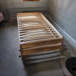 Pine Wooden Stackable Bed Fram