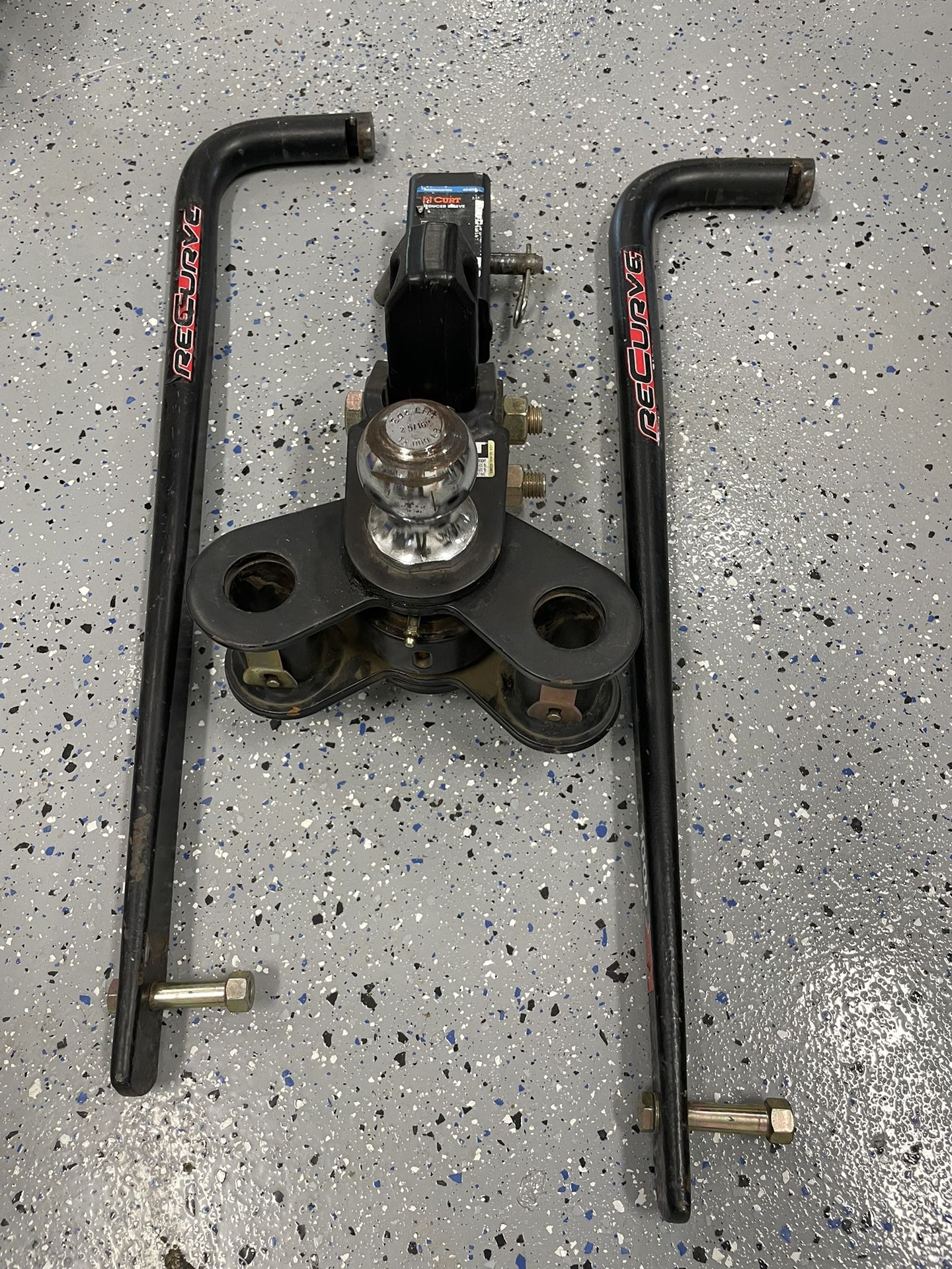 RV Camper Sway Bar Hitch