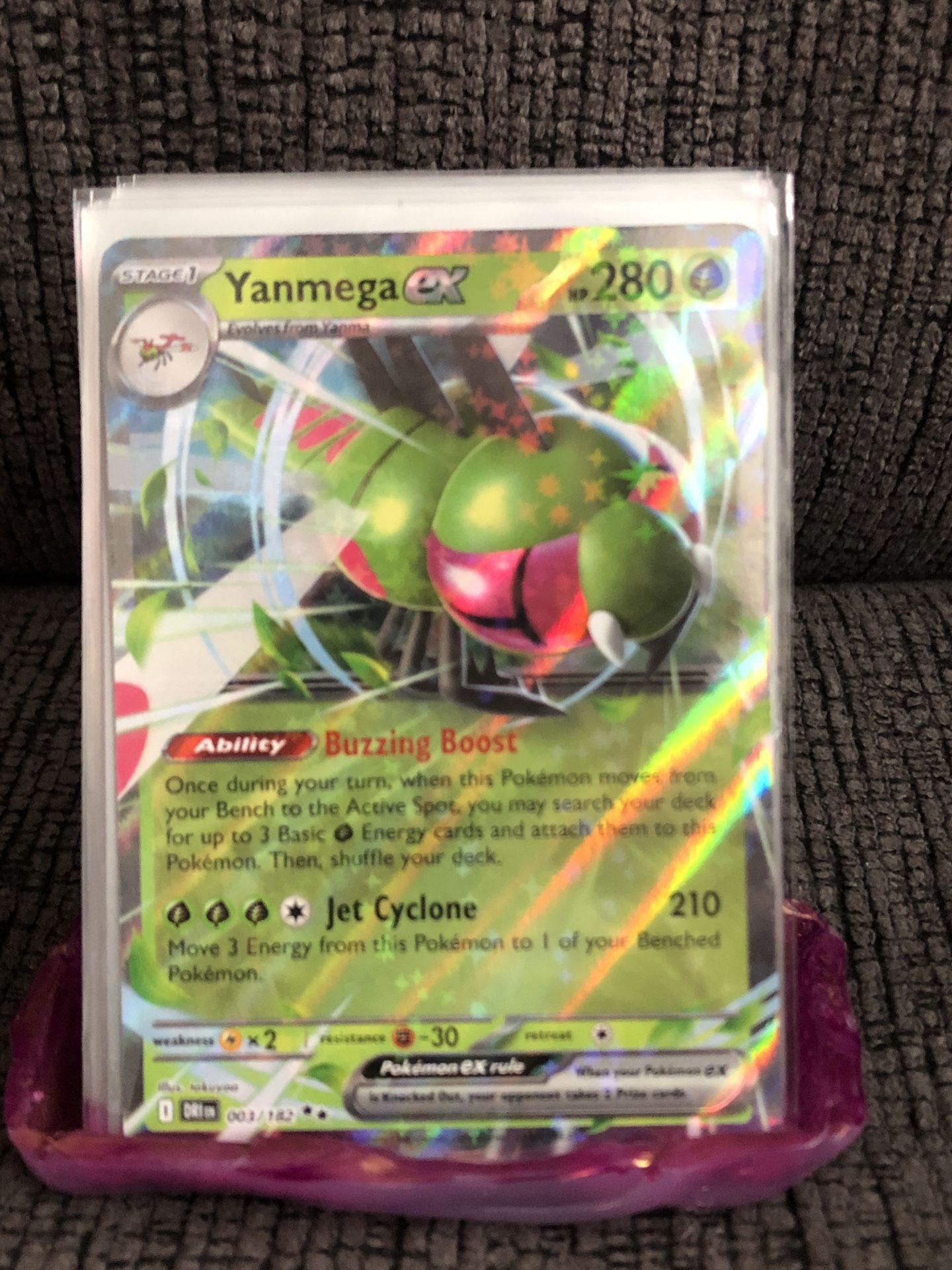 Yanmega EX Pokemon Card
