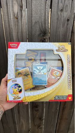 Pokémon 30th Celebration Poster Collection $40