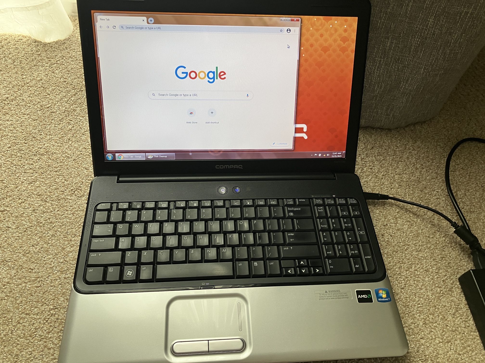 Compaq Presario Laptop Notebook CQ61