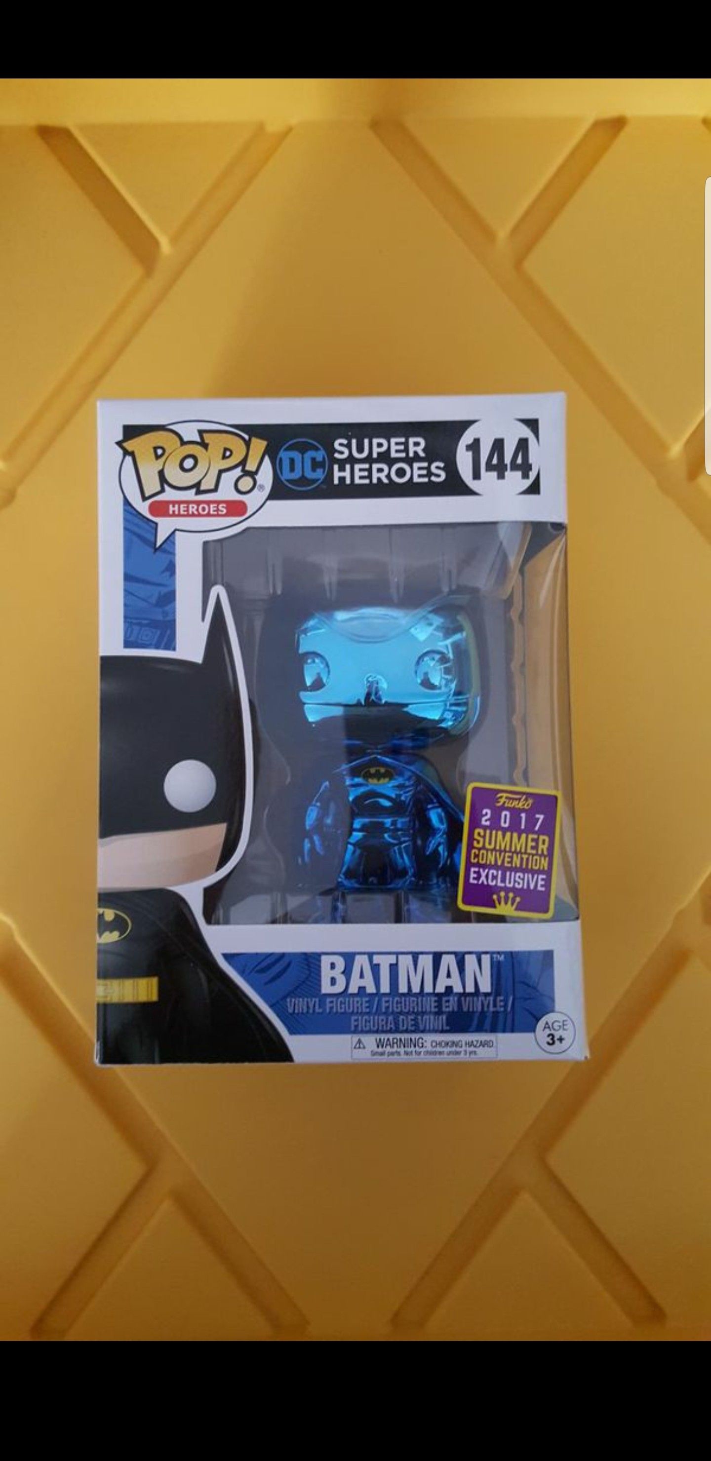 Funko Pop! Blue Chrome Batman