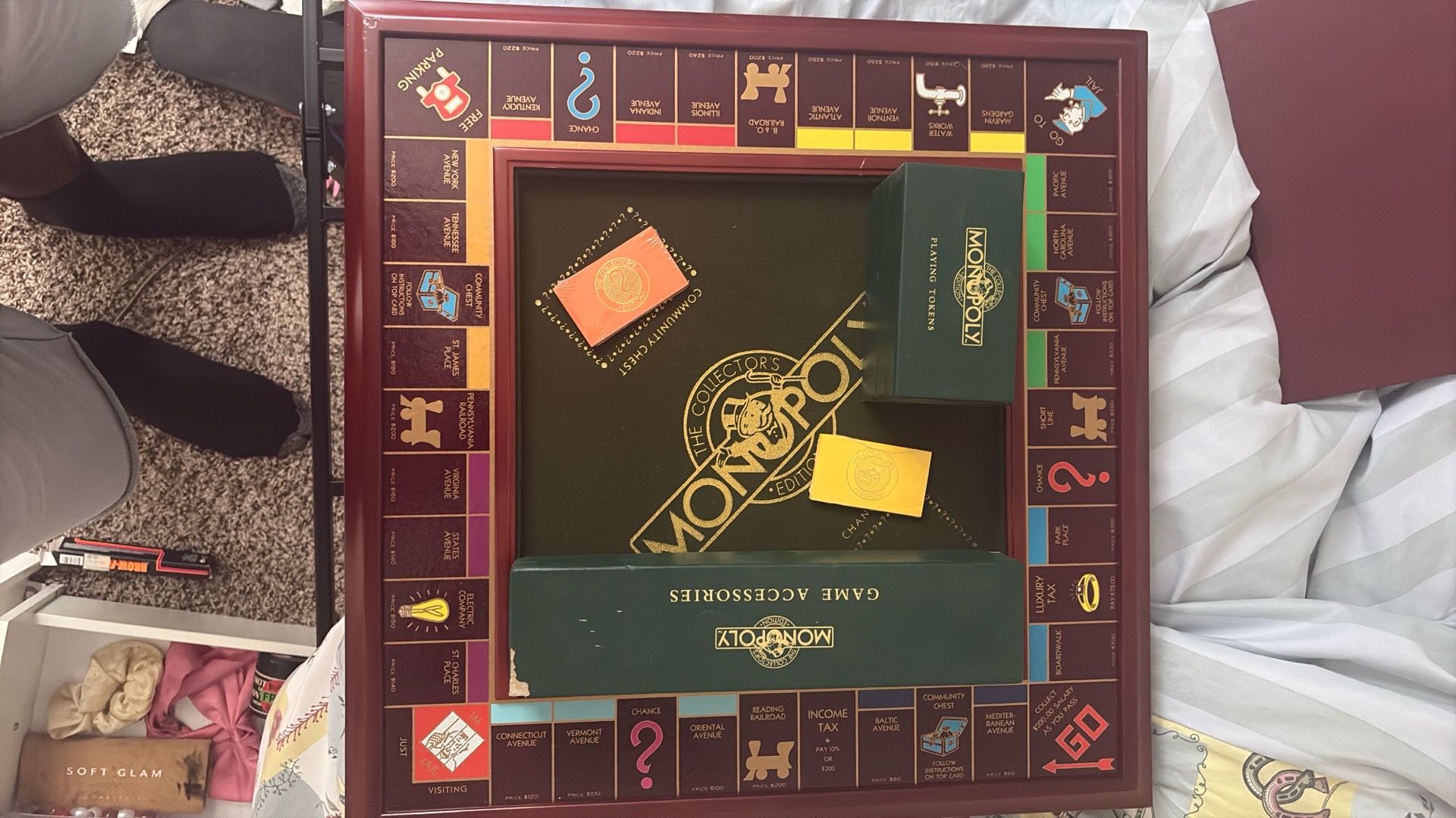 Franklin mint 1991 monopoly collector’s edition