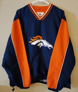 NFL Denver Broncos Pullover Stitched Jacket Brand NFL Appreal Size Large