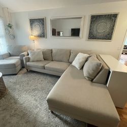 Sofa With Chase Lounge 
