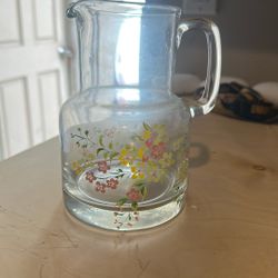 Glass Juice Jar