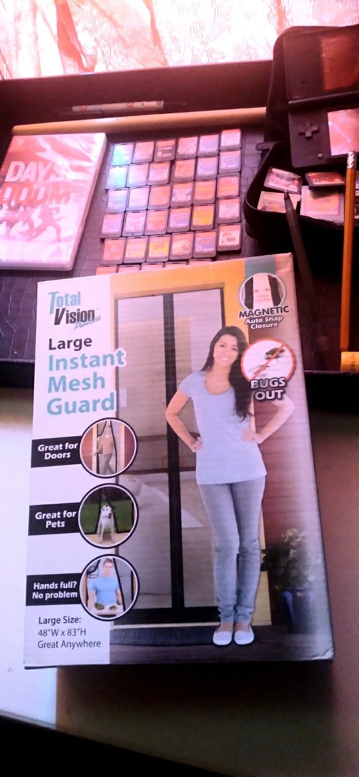 Door Screen Net For Mosquitoes, Knee Brace, Salad Bowl Combo, iHome White Noise, Weather Alert Radio, checkout my listing