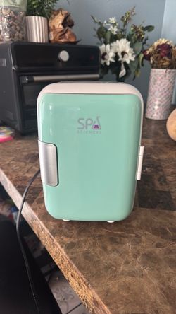 Skin care mini fridge