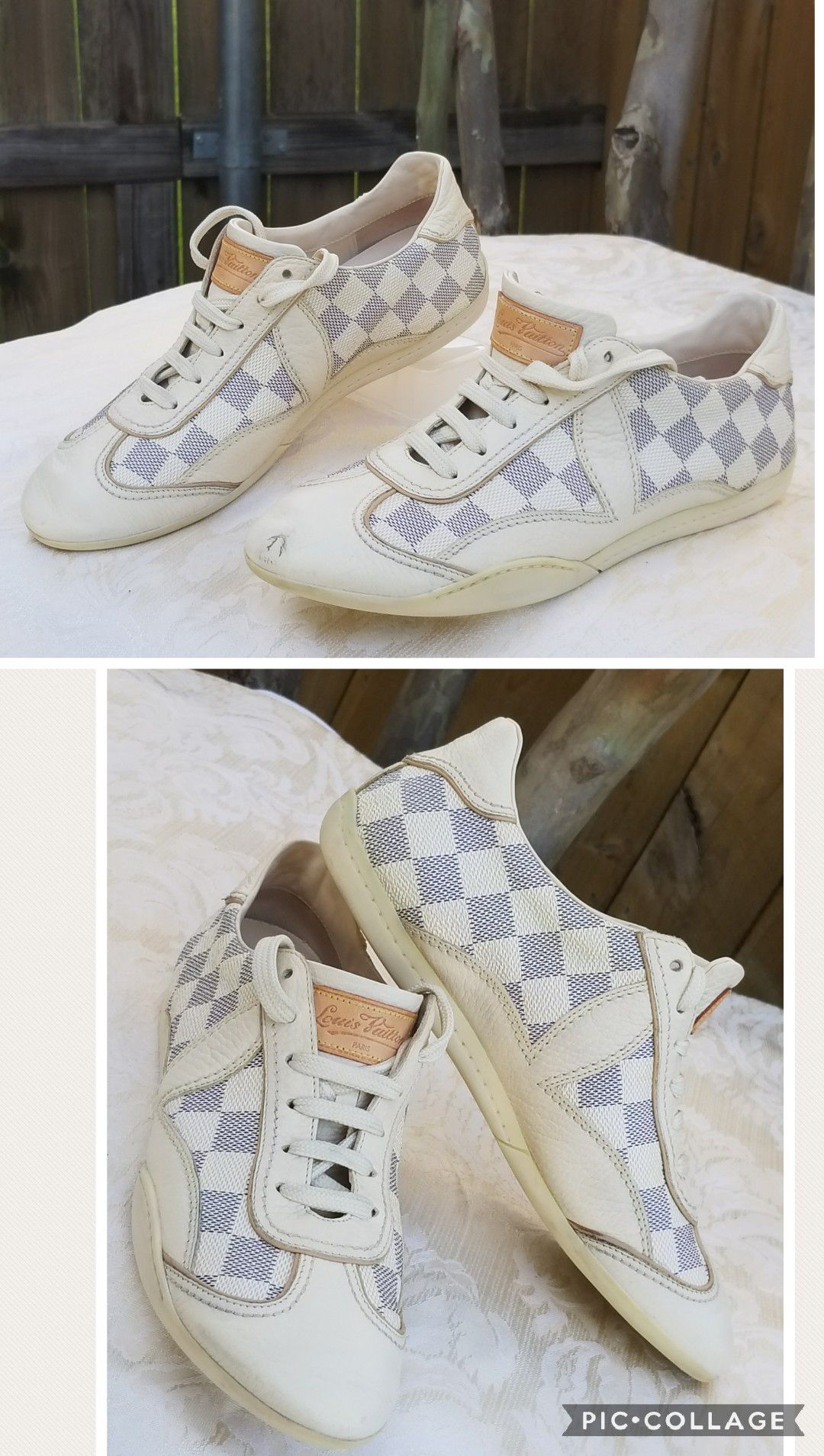 Louis Vuitton Damier Azur Sneakers - Size 40 at 1stDibs  louis vuitton  damier azur shoes, louis vuitton damier shoes, louis vuitton damier sneakers
