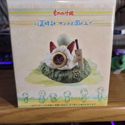 Princess Mononoke - Upon San's Mask Desk Clock