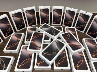 iPhone 16 Pro Max 256GB Unlocked - Brand New Sealed 1 Year Warranty 