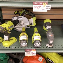 Ryobi 7pc Combo 