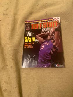 Vince Carter Mar 2001 Tuff Stuff