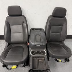 Seats and console  combo