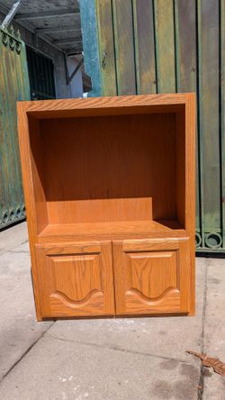 Oak Vanity Cabinet