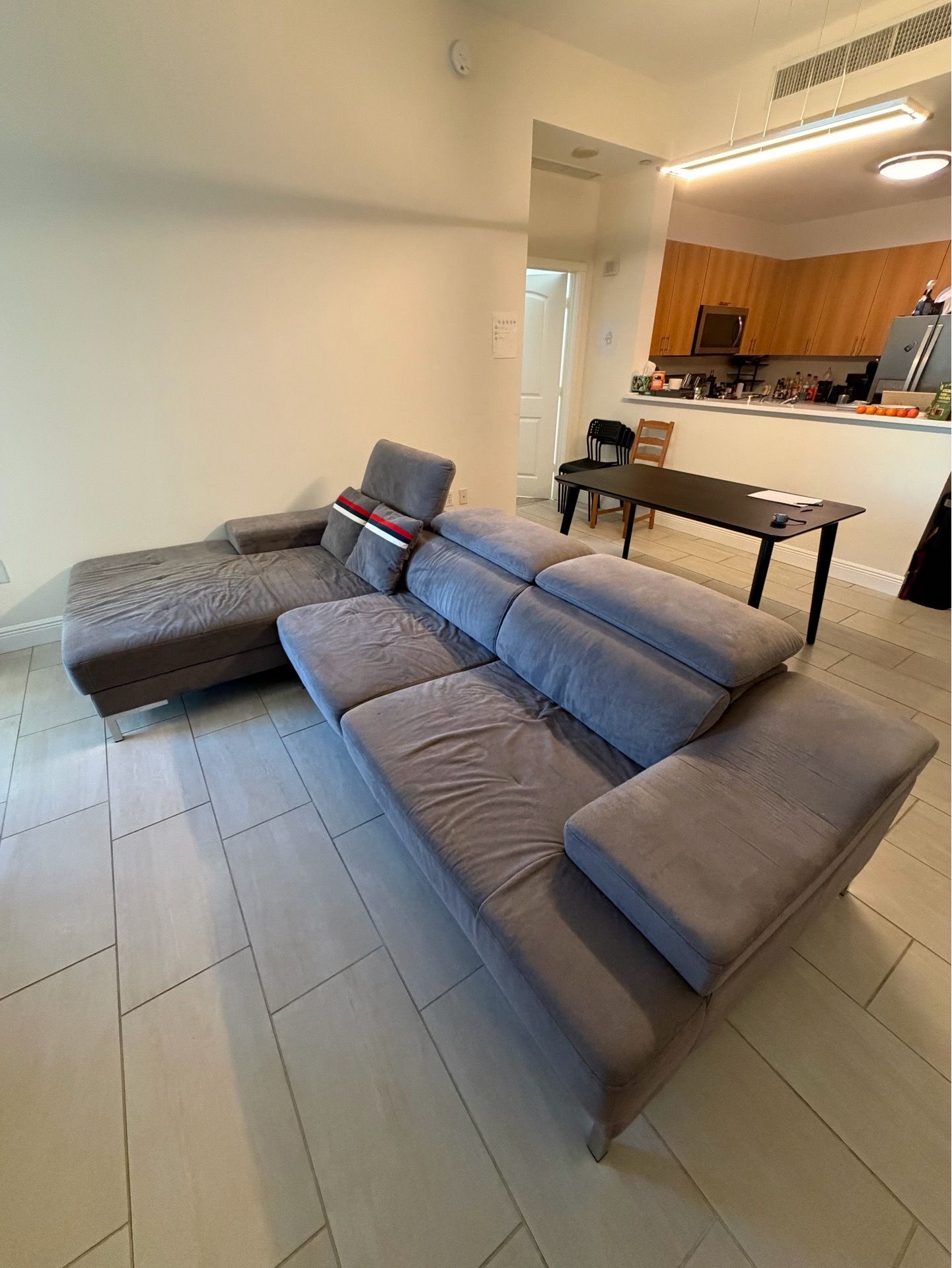 Sofa with Chaise Lounge