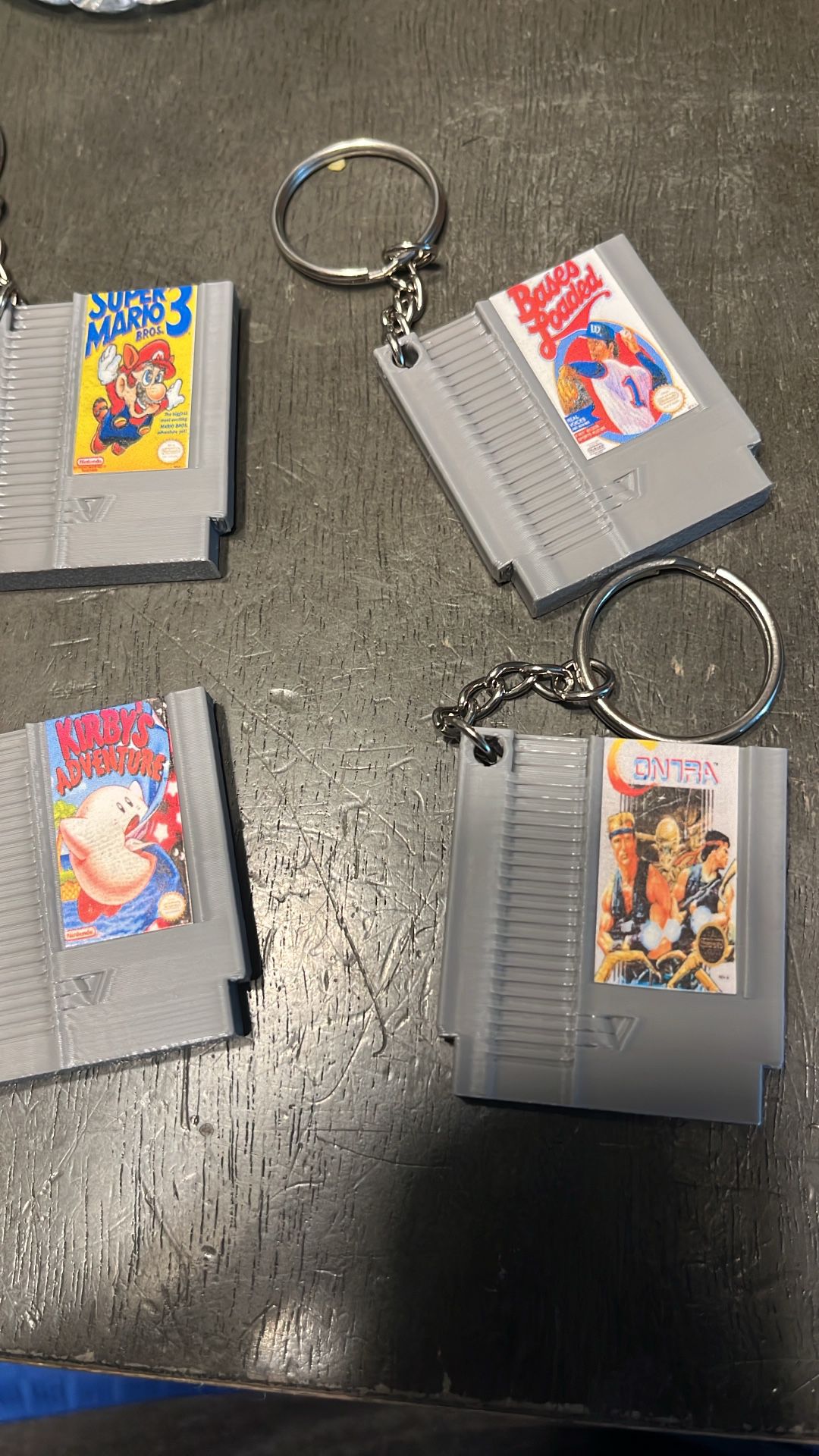 Retro NES Keychains