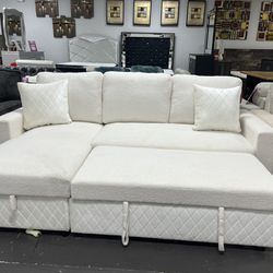 SLEEPER LEEFT SIDE FACING SECTIONAL ON CLEARANCE NOW OFFER ENDS 05/31!!!****