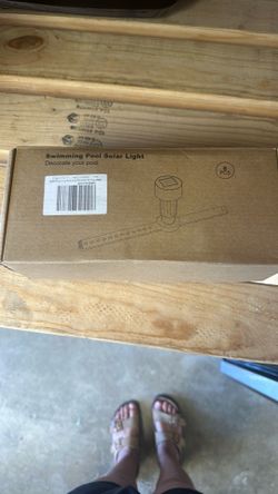 Swimming pool, solar light