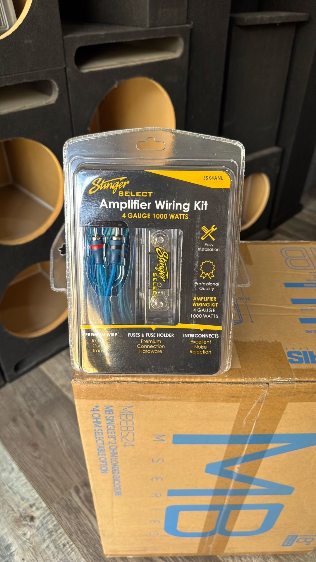 4-Gauge Stinger Amp Kit