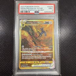 Origin form Dialga VSTAR #GG68 PSA 9