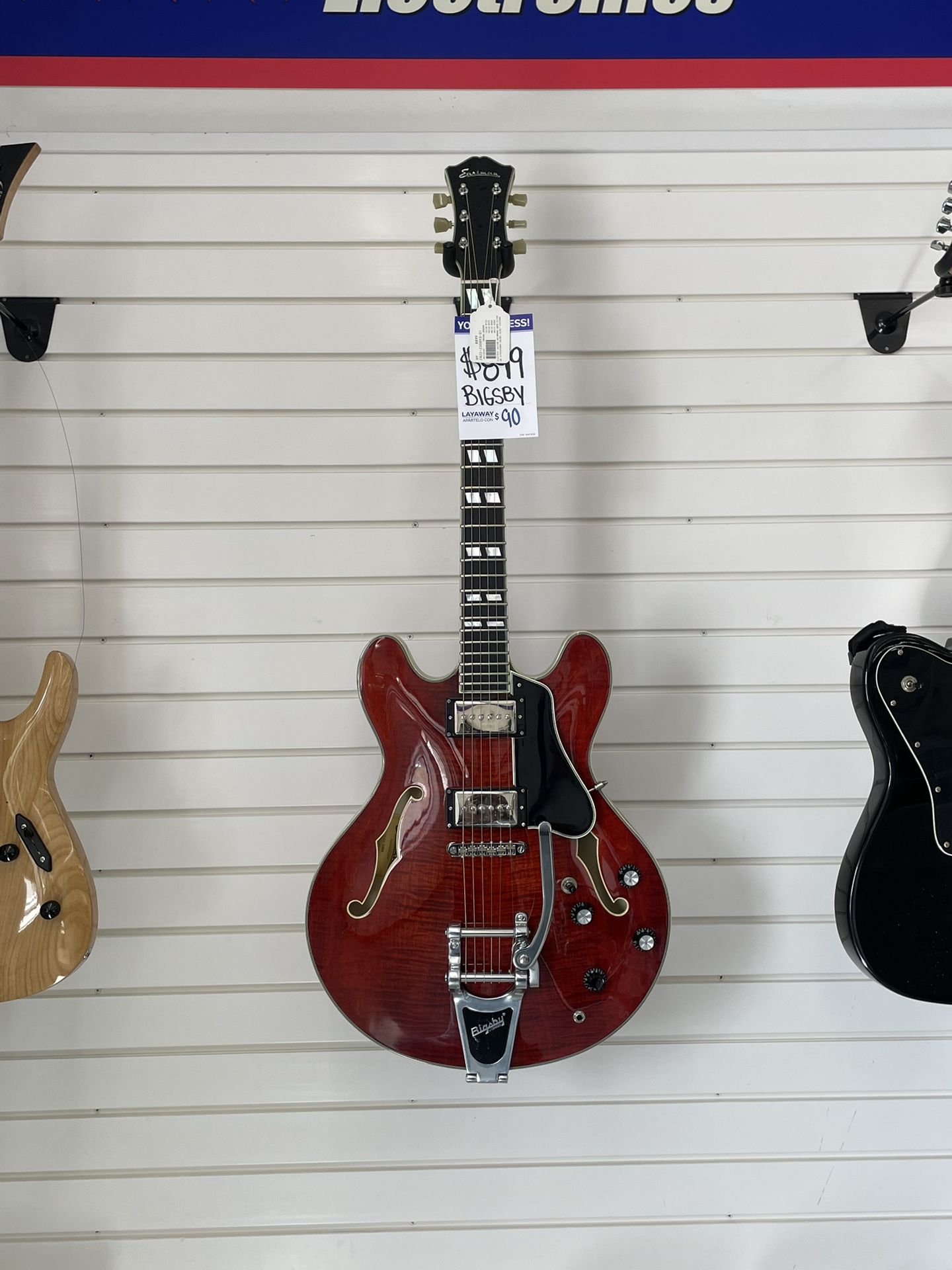 Electric Bigsby Guitar